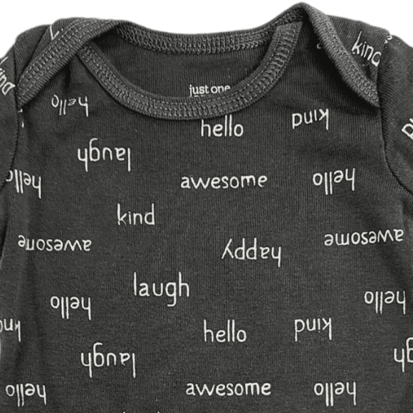 Just One You By Carter's Hello Short Sleeve Bodysuit - Picture 5 of 6